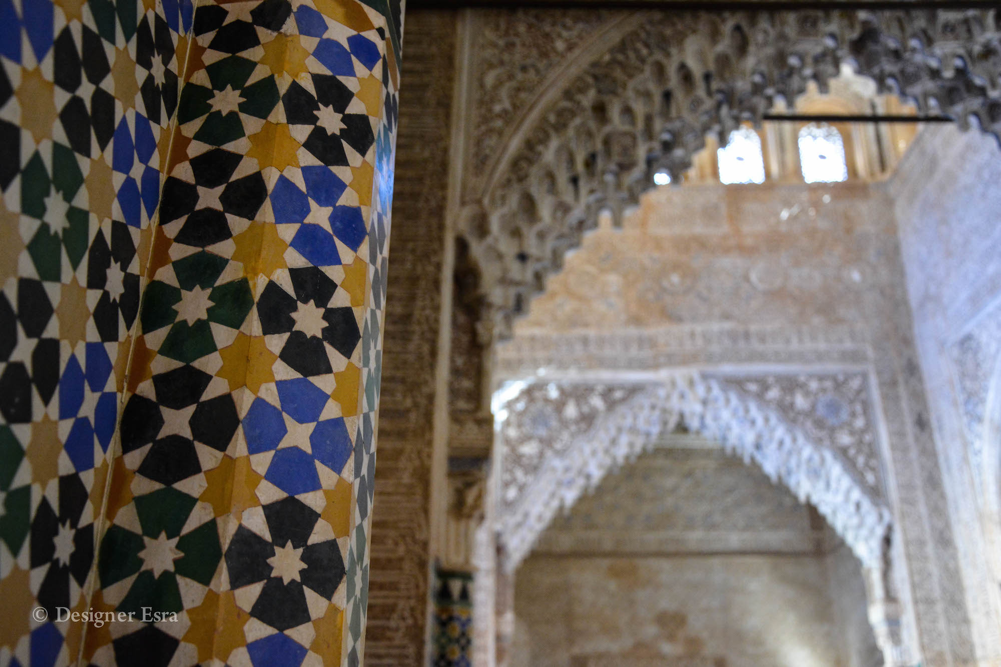 Inside Alhambra 