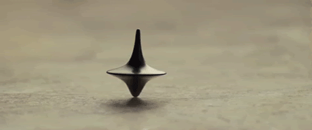 inception spinning top gif