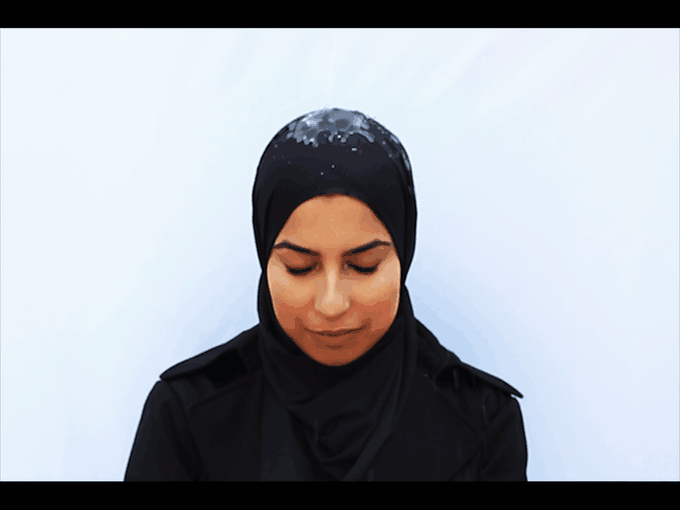 waterproof hijab veil