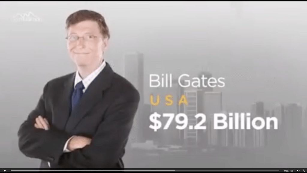Who is the richest person in the world? (video)