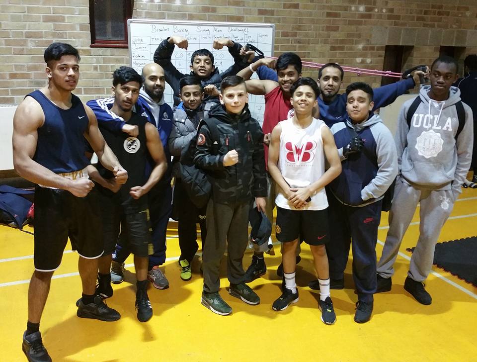 Brawlers Boxing Team Photo East London