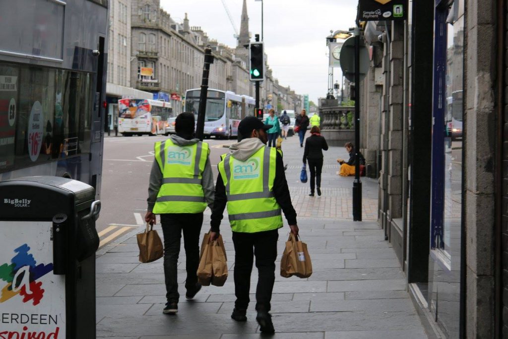 Aberdeen Muslims provide free hot meals as tough times hit oil capital of Scotland