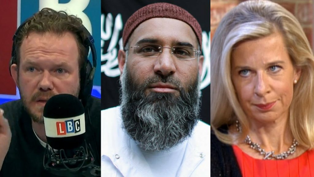LBC presenter bashes the media over Anjem Choudary…but what about Katie Hopkins?