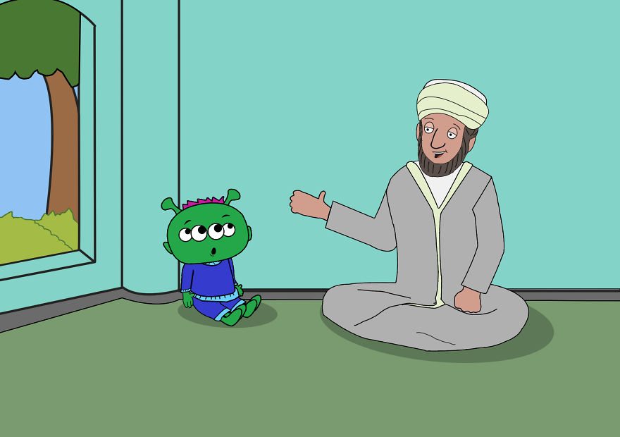 Did you hear about the alien who converted to Islam?