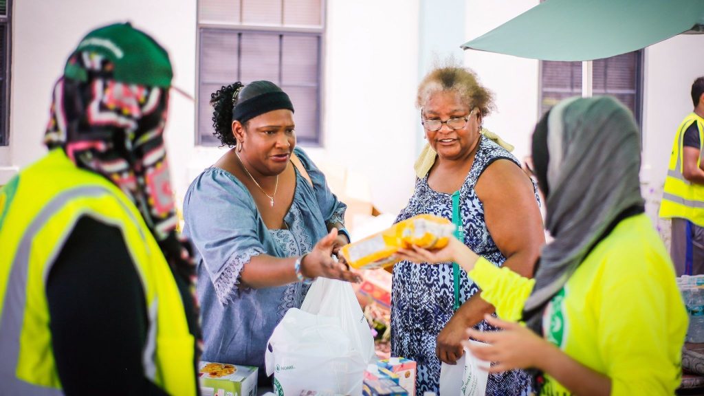 These Muslims have continued to serve through the storm