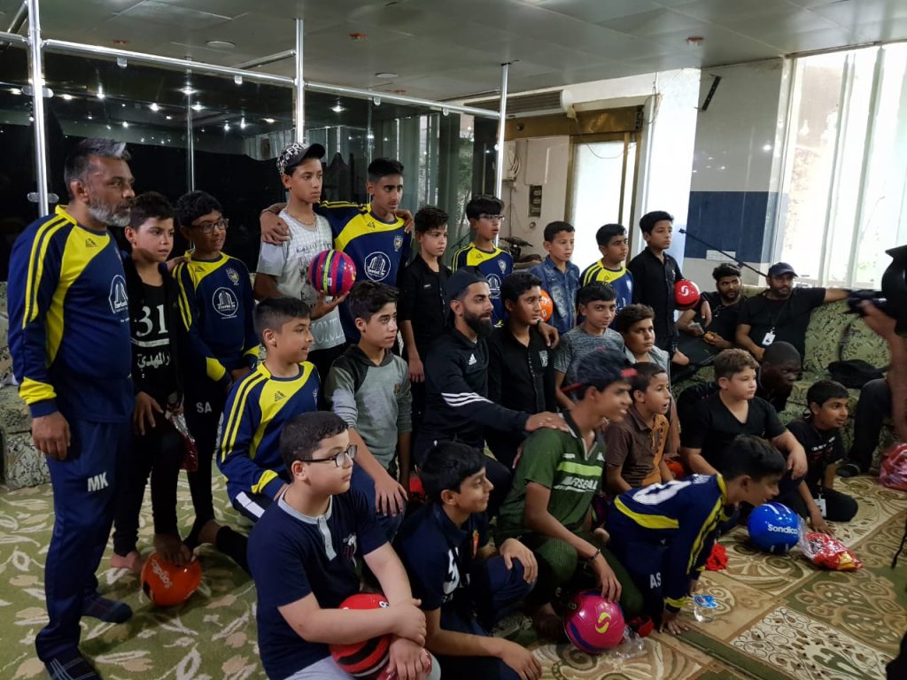 Building Friendships Through Football In Iraq