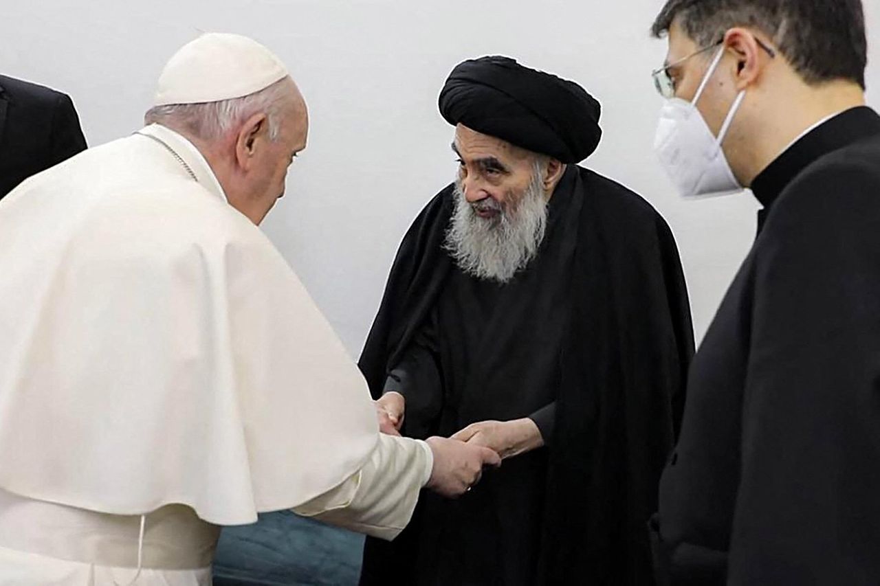 Pope Francis and Ayatollah Sistani Two of the World's Most Influential